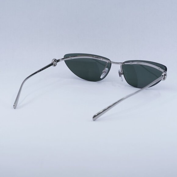 ?️ New Gucci GG1701S 001 Sunglasses - Silver Frame, Grey Lenses main image 4